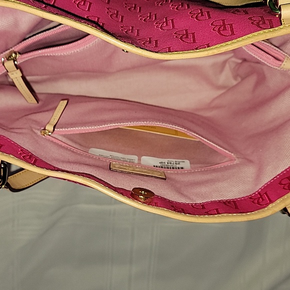 Pink dooney and bourke tote - Picture 3 of 5